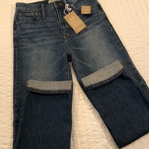Madewell Classic Straight Jean NWT